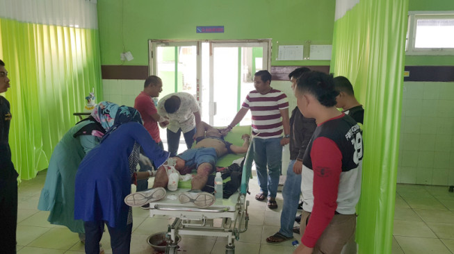 Dorrr !!! Dua Jambret Tersungkur Ditembak