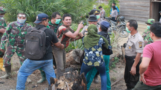 Polres Batanghari Tangkap 22 Pembakar Lahan dan Hutan