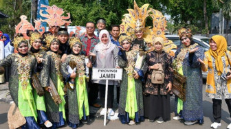 TP-PKK Batanghari Raih Juara I Parade Nusantara Jambore PKK Nasional