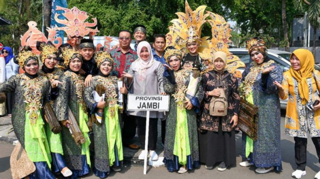 TP-PKK Batanghari Raih Juara I Parade Nusantara Jambore PKK Nasional