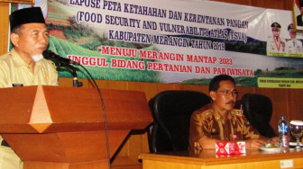 Wabup Buka Ekspose Peta Ketahanan Pangan