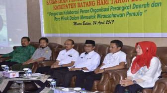 Sekda Batanghari Hadiri Sarasehan Percetakan Wirausaha Pemula