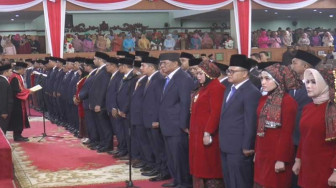 55 Anggota DPRD Provinsi Jambi Dilantik