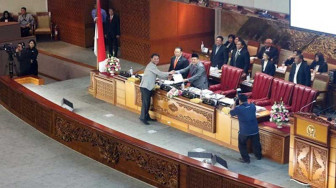 DPR RI Sahkan Lima Pimpinan KPK Periode 2019 - 2024