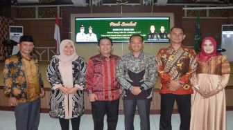 Bupati Batanghari Hadiri Pisah Sambut dengan Dandim 0415/Batanghari