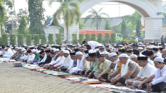 Kemarau Panjang, Pemkab Batanghari Gelar Sholat Istisqo'