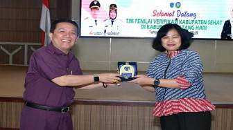 Bupati Sambut Tim Verifikasi Kabupaten Sehat Tahun 2019