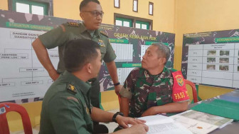 Tim Wasev Mabesad Tinjau Lokasi TMMD 106 Kodim 0420/Sarko
