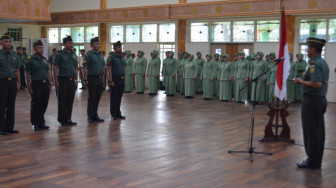 Kenaikan Pangkat Merupakan Penghargaan Satuan Terhadap Prestasi Prajurit