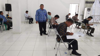 Calon Kepala Desa di Sungai Penuh, Ikuti Tes Tertulis