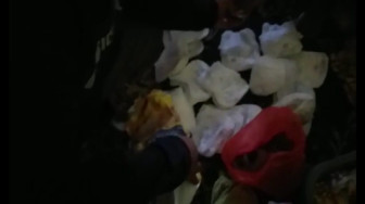 Ditemukan Sabu di dalam Pempers Bayi