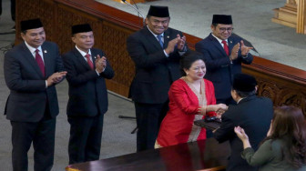 Tanpa Interupsi, Puan Resmi Dilantik Jadi Ketua DPR