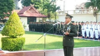 Kenang Jasa Pahlawan, Korem 042/Gapu Ziarah ke Taman Makam Pahlawan