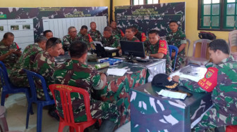 Kasdim Pimpin Rapat Kordinator Jelang Melaksanakan Kegiatan