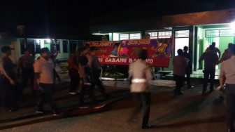 Ratusan Polisi Datangi Makodim 0420/Sarko, Ada Apa…??