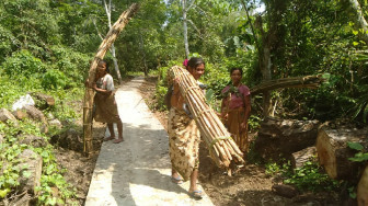 Warga SAD Rasakan Manfaat Program TMMD