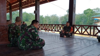 Dansatgas TMMD Lakukan Evaluasi Giat TMMD Reg ke 106