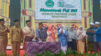 Wabup Merangin Buka Munawwaroh Fest 2019