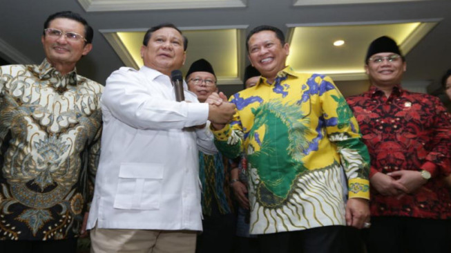 Usai Temui Megawati, Pimpinan MPR Kunjungi Prabowo