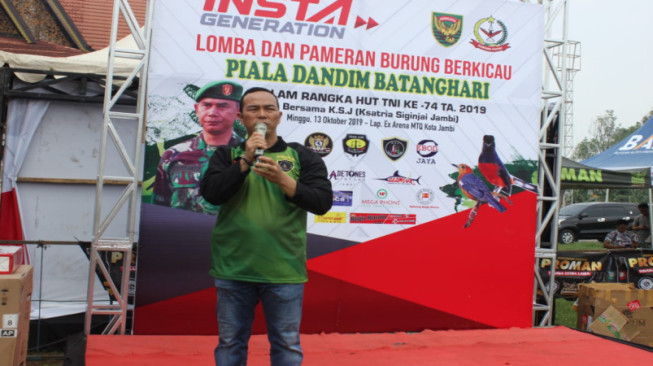 Kodim Batanghari Selenggarakan Lomba Burung Berkicau