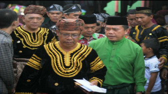 Kedatangan Al Haris Disambut Delapan Depati dan Lima Kades