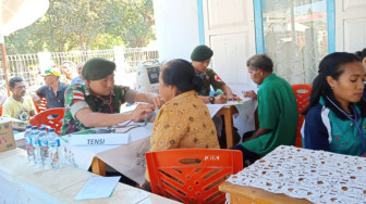 Bakti Sosial Satgas Pamtas RI-RDTl Yonif Raider 142/KJ