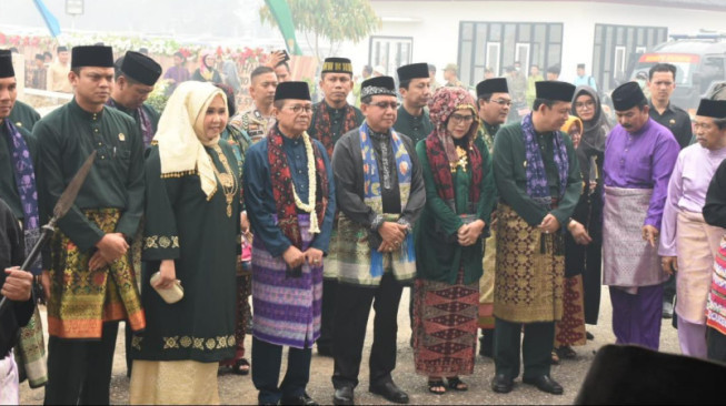 Kapolda Hadiri Peringatan HUT Kabupaten Muaro Jambi
