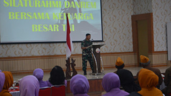 Danrem Ajak Keluarga Besar TNI Menjaga Wilayah Jambi Tetap Aman dan Kondusif