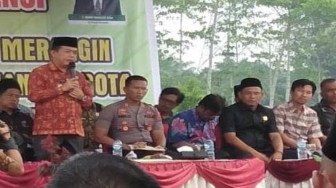 Bupati Merangin Al Haris Tampung Aspirasi Masyarakat