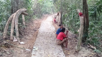 Warga SAD Mulai Rasakan Keuntungan Adanya Jalan Setapak