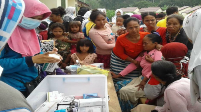 23 KK SAD yang Diduga Terdampak Rawan Pangan Dapat Bantuan