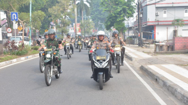 Kapolda Jambi Pantau Kamtibmas di Kota Jambi