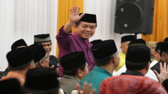 Al Haris Dapat Aplaus Ratusan Undangan Saat Menghadiri HUT Kabupaten Bungo