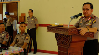 Kapolda Jambi Beri Motivasi Terhadap Siswa Bintara Polri