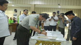 Al Haris Buka Sosialisasi Perbup No 91 Tahun 2019