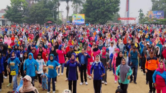 Senam Bugar Sehat, Songsong HUT Sumpah Pemuda dan Kota Sungai Penuh