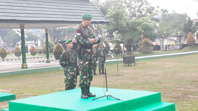 Korem 042 Gapu Peringati Hari Sumpah Pemuda ke 91