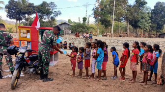 Lihat Cara Satgas Pamtas RI-RDTL Cerdaskan Generasi Muda Penerus Bangsa
