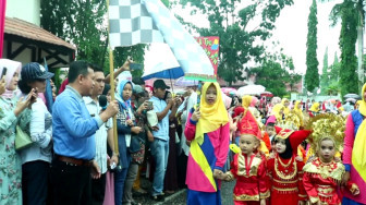 Peringatan HAN di Merangin Dimeriahkan Karnaval Anak