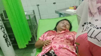 Disiram Air Keras, Seorang Janda Menderita Luka Bakar