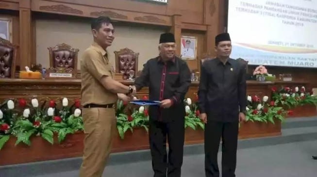 DPRD Muarojambi Gelar Paripurna Tiga Ranperda Usulan Eksekutif