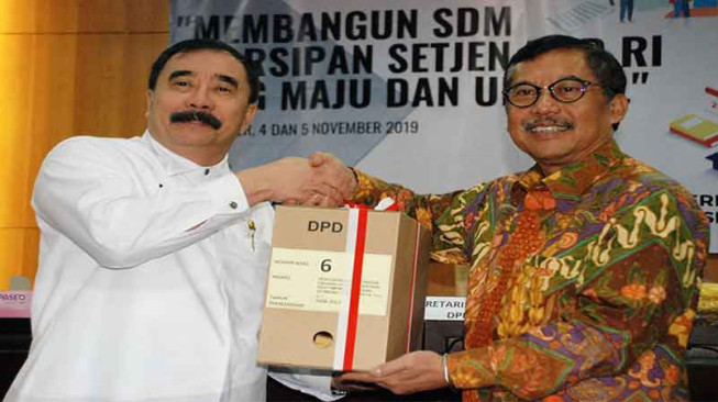 Gandeng ANRI, DPD RI Dokumentasikan Hasil Kinerja