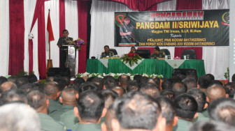 Pangdam II/Swj : Prajurit Harus Siap Ditugaskan Kapan dan Dimanapun