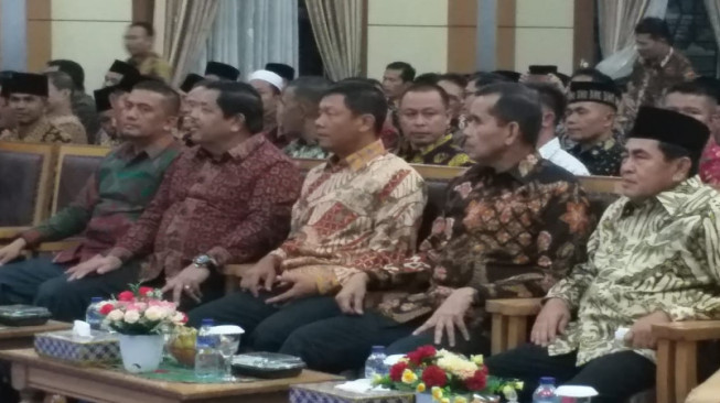 Pangdam II/Swj Silahturahmi dengan Wako dan Forkopimda Sungai Penuh