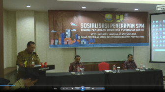 Pemprov Jambi Selenggarakan Sosialisasi Penerapan Standar Pelayanan Minimal