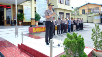 Polda Jambi Gelar Apel Pengamanan Tour de Singkarak