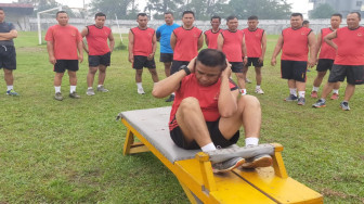 Tingkatkan Kemampuan Fisik, Korem 042 Gapu Gelar Garjas Periodik