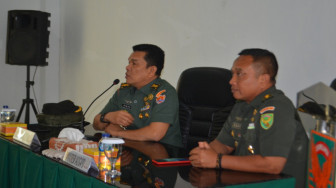 Korem 042/Gapu Menerima Pengawasan Doktrin dan Petunjuk TNI AD