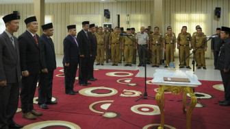 Al Haris Lantik Enam Orang Pejabat Eselon II