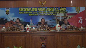 Kapolda Buka Rakorbin Polda Jambi